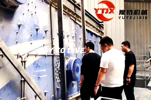 河南機制砂生產線總承包項目，立軸式制砂機、2061雙軸水平